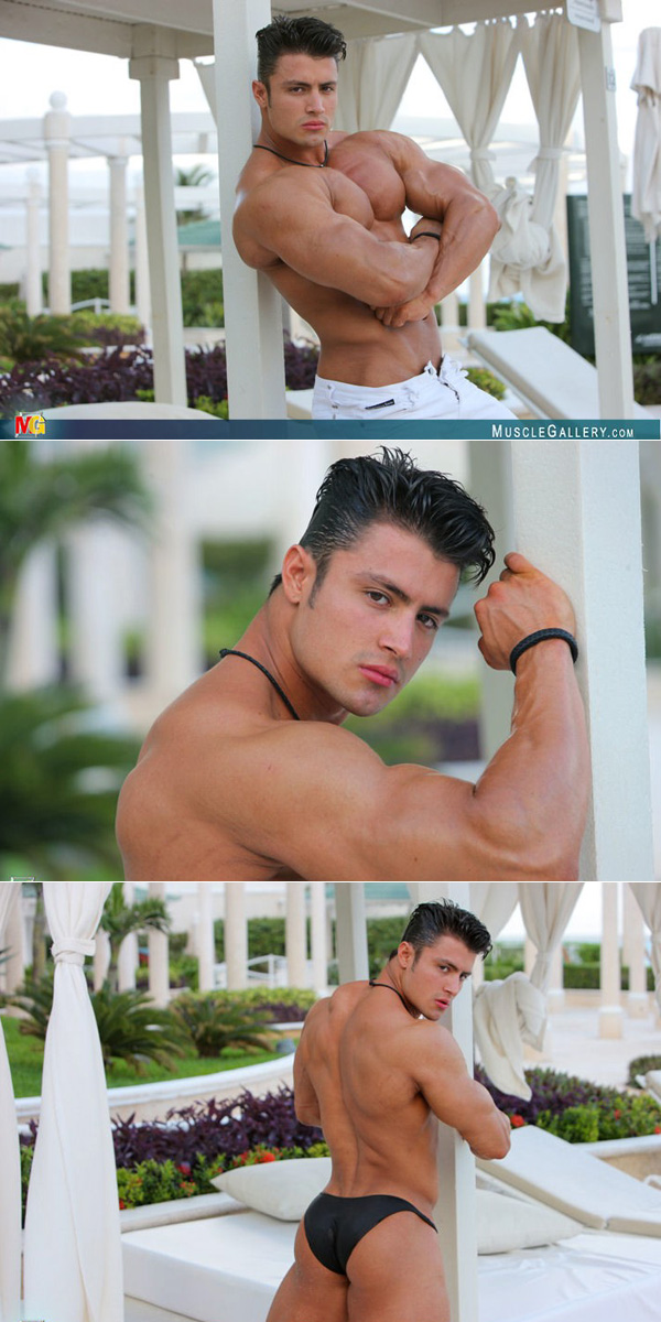 Hot Latin muscle man